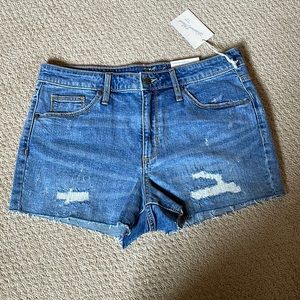 HIGH-RISE SHORTIE SHORTS size 10/30R.